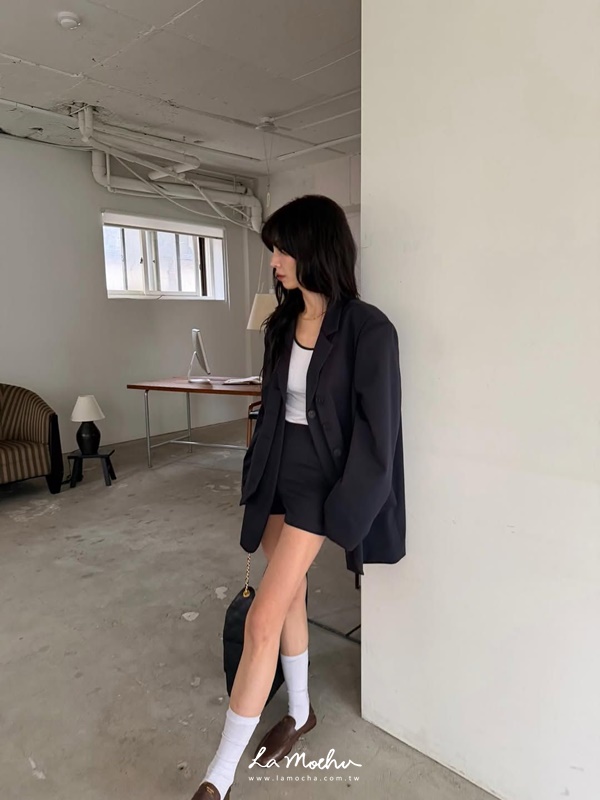 春裝合身西裝短褲(闆娘清單)
